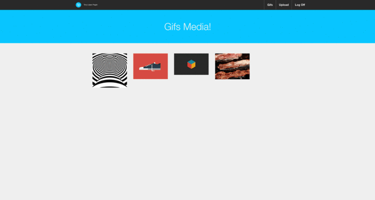 Gifs Media Uploader
