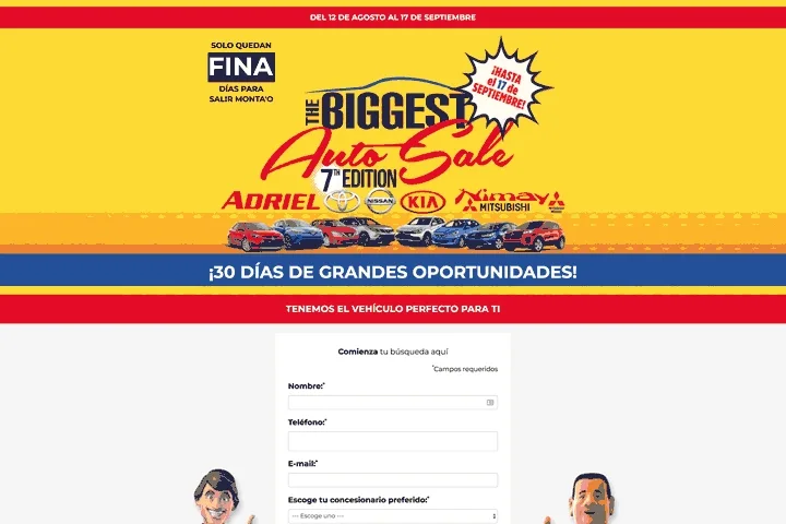 The Biggest Auto Sale